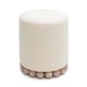 thumbnail image 3 of Puff Ottoman Tov Furniture Dex en Tela Reciclada Crema, 3 of 7