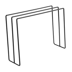 Bothyi - Tendedero De Encimera Para Trapos De Cocina, De Hierro, Para Fregadero De Cocina, Color Negro