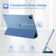thumbnail image 4 of Smart Case ProCase para iPad Pro 12.9 de 6.ª, 5.ª, 4.ª y 3.ª generación, color azul, 4 of 9