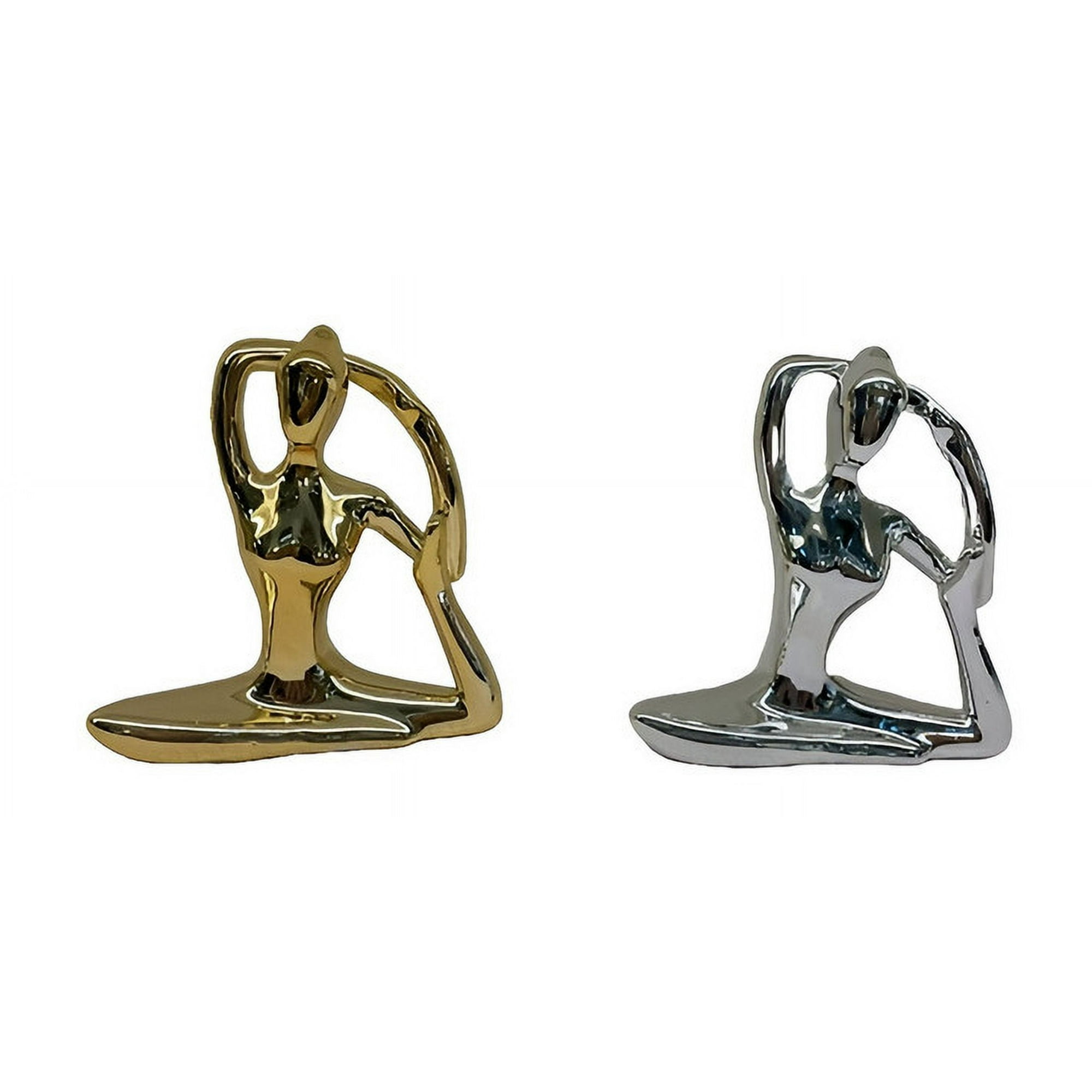 Genérico - Set 3 Estatua Yoga Decoracion Sala Meditacion Hogar Lau