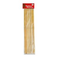 Genérico - Pinchos Brochetas Madera 35 Cm Anticuchos Palos Bamboo