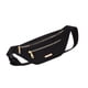 thumbnail image 3 of Riñonera De Moda Para Mujer, Riñonera Con Correa Ajustable Para Viajar, Color Negro, 3 of 5