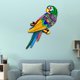 thumbnail image 5 of Pájaro Arte De La Pared Decoración Escultura Decoración Colgante Para Cerca De Interior Al Aire Libre Cabeza Verde A La Izquierda, 5 of 6