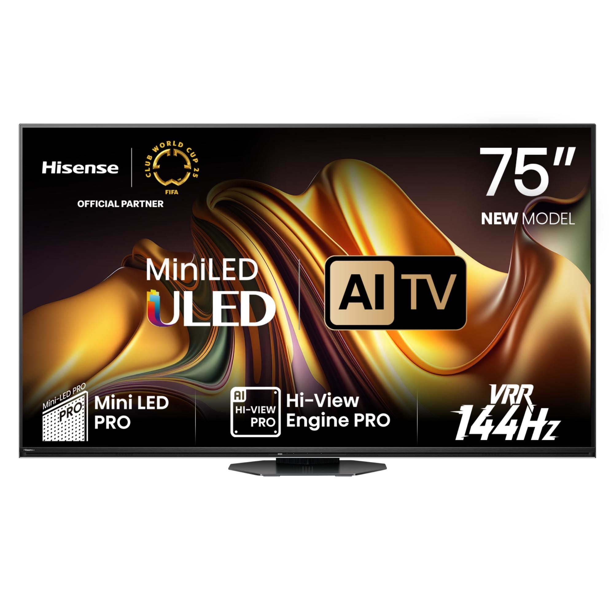Televisor 75"" Miniled 4K Uhd U8N Smart Tv Hisense