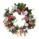 thumbnail image 2 of Rose Flower Wreath Simulación Rose Garland Flores De Seda Flower Spring Garden, 2 of 5