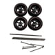 thumbnail image 1 of 4 Piezas Ruedas Y Neumáticos De Coche RC Accesorios De Coche De Aleación RC Para Bricolaje A Escala 1/64 Estilo Rojo B, 1 of 5