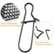 thumbnail image 3 of Duolock Fastlock Snap Para Pesca Silver Wave Niquel #3 (x10), 3 of 6