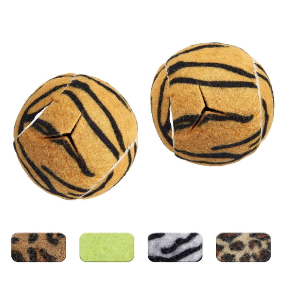 Pelota de tenis Walker Glides STARTOP Deluxe con diseño de tigre precortado