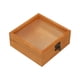 thumbnail image 1 of Caja De Almacenamiento De Madera, Manualidad Para Regalo Artesanal, Caja De Recuerdo Para Regalo De Dama De Honor, Decoración, Tapa De Cristal, 12x12x5cm, 1 of 5