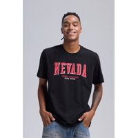 Fashionspark - Polera Hombre Print City Negro