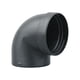 thumbnail image 2 of Conector acodado para tubo de , reemplazo del conector del conducto del calentador de aire, accesorios profesionales resistentes para vehículos,, 2 of 5