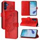 thumbnail image 5 of Funda Cartera Mariposa Para Samsung Galaxy A16 5g Con Soporte Y Ranuras Para Tarjetas Rojo, 5 of 5