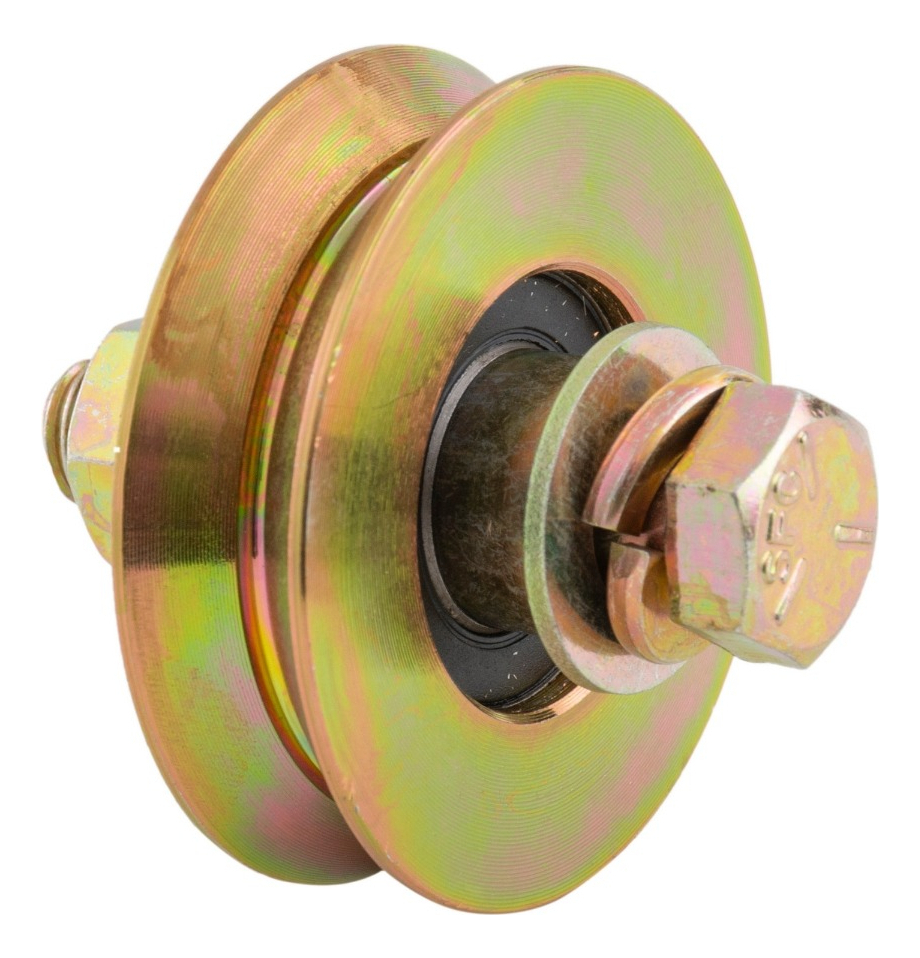 Metalhsa - Rueda Para Portón Con Perno 64 Mm