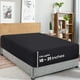 thumbnail image 1 of Sábana bajera Utopia Bedding Queen con bolsillo extra profundo, color negro, 1 of 3