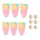 thumbnail image 2 of 6 Piezas De Barbas De Gnomos Multicolores, Bolas De Madera Sin Terminar, Suministros Para Manualidades DIY, 2 of 4