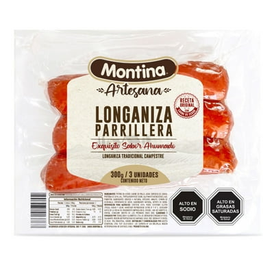 Longaniza Montina Artesana 3 Un