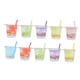 thumbnail image 1 of 10x 1:12 Tazas De Bebida De Jugo De Casa De Muñecas En Miniatura Para Bares De Casa De Muñecas Sala De Estar, 1 of 5