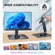thumbnail image 2 of Soporte para Monitor JUNEBOX VESA 75x75 mm Tornillos M4, 7-18" Negro, 2 of 7