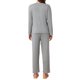 thumbnail image 3 of INSPIRE CHIC Conjuntos de Pijama para Mujer de Manga Larga Ropa de Dormir Cómoda Conjunto de 2 Piezas para Otoño Invierno 2026 X-Large Gris Oscuro, 3 of 6