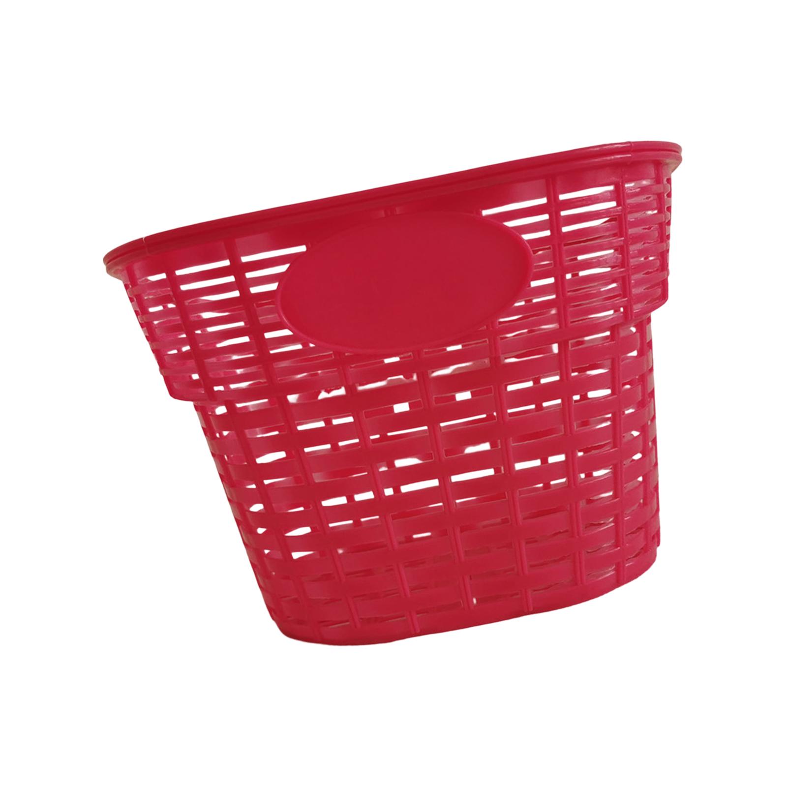 Magideal - Cesta Para Bicicleta Para Niños, Cesta Para , Accesorios De Ciclismo, Organizador, Alforjas Para Bicicleta, Bolsas Para Estante De Carga Para , Rojo