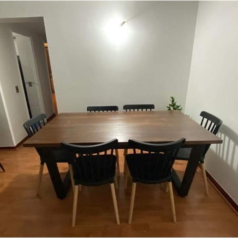 Casa Home - Mesa De Comedor Industrial Ng Grenoble