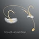 thumbnail image 3 of Micrófono de Diadema KIMAFUN D4 Beige para Sistema Inalámbrico Shure, 3 of 7