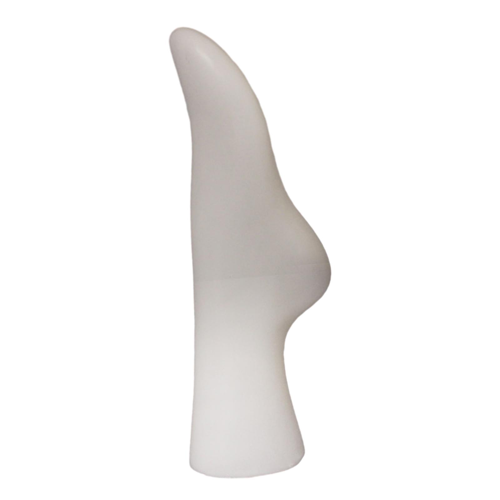 Ioensy - Estante De Pie De Maniquí Femenino De Tamaño Natural Para Zapatillas De Tienda, Suministros De Bricolaje Para El Hogar, Blanco