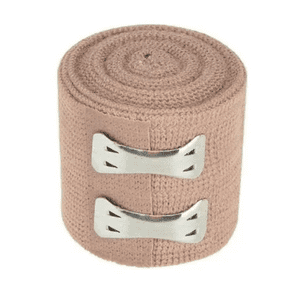 Venda Elástica 10 Cm X 4,5 Mts Cranberry Suave Y Resistente