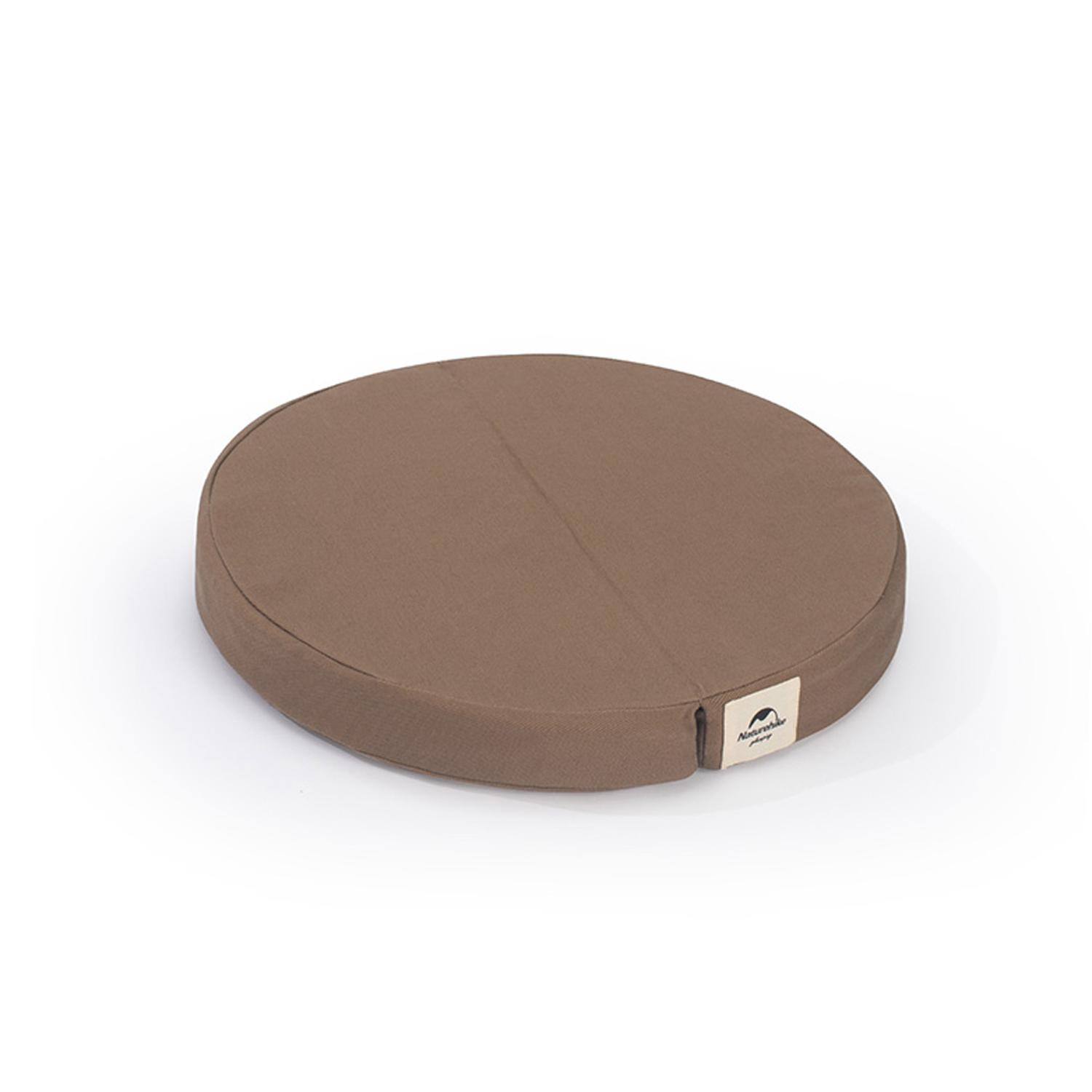 Naturehike - Cojin Plegable Camping De Fibra De Aire 3D Cafe