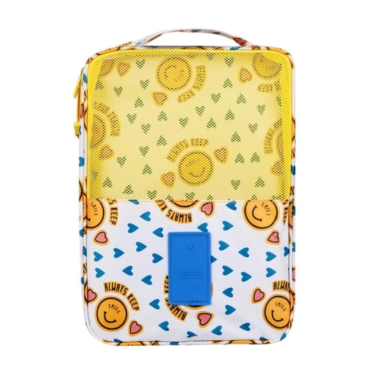 Fiocias - Bolsas De Viaje Para Guardar Zapatos, Ropa, Equipaje, Organizador, Neceser, Color Amarillo