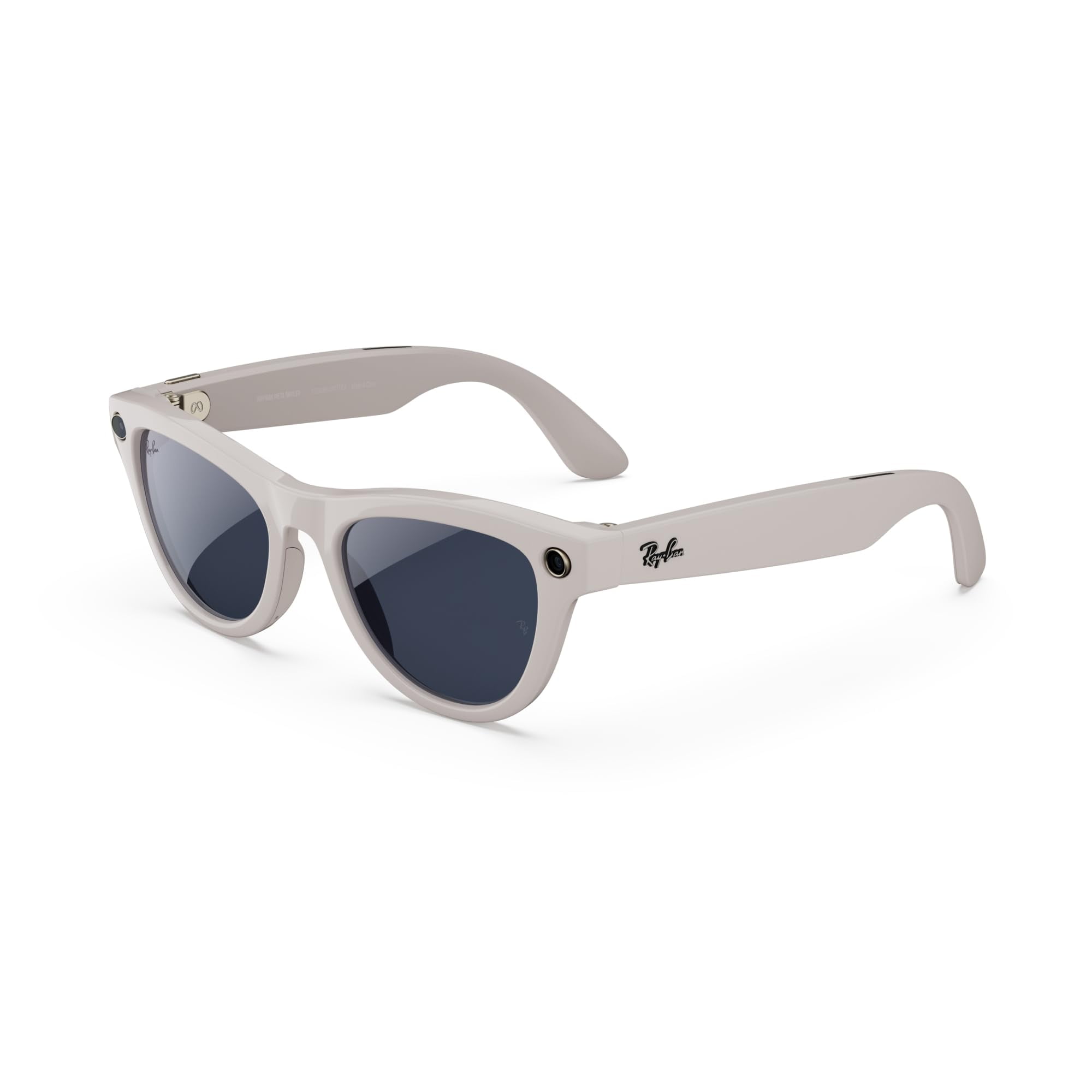 Gafas De Sol Meta Skyler Cat Eye Shiny Chalky Grey