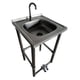 thumbnail image 2 of Lavamanos Accionamiento Pedal Acero Inox con Griferia, 2 of 2