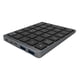 thumbnail image 2 of Teclado Numérico Recargable Con Concentrador USB Para Computadora Portátil Gris, 2 of 3