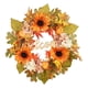 thumbnail image 3 of Guirnalda De Guirnalda De Girasol De Cosecha De Oto?o 45cm Adornos De Decoración De Puerta Acción De Gracias, 3 of 5