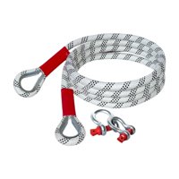 Ioensy - Cuerda De Remolque Genérica Para Automóviles Cuerda De Remolque Automática Fácil De Usar Para Vehículos Automóviles Remolque De 3 Metros 10 Toneladas