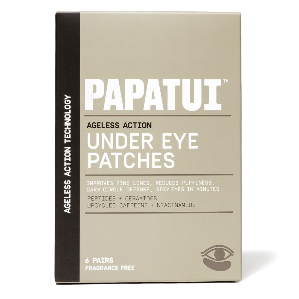 Parches Para Ojeras Papatui 6 Unidades Para Hombre - Anti-bolsas Y Círculos Oscuros