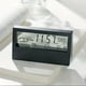 thumbnail image 1 of 1pc, Modern LCD Electric Desk Clock with Calendar, Digital Temperature and Humidity, Battery Operated - Perfect for Home and Office Use, 1 of 3