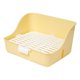 thumbnail image 1 of Caja De Arena Para Conejos, Inodoro Desmontable, Suministros Para Mascotas, Animales Peque?os, Amarillo, 1 of 5