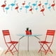 thumbnail image 3 of Decomural Flamingo Bird Sticker Pack WS-33043, 3 of 3