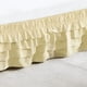 thumbnail image 3 of Faldón de Cama de 4 Capas Suxumhao Amarillo Claro King, 3 of 3