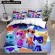 thumbnail image 1 of Anime Super Kitties Bedding Sets Comforter Quilt Bed Cover Duvetcover Pillow Case 2-3 Pieces Sets Kids Adult Size Home Textiles, 1 of 5