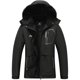 thumbnail image 1 of MOERDENG Womens Waterproof Winter Coat Softshell Hiking Jack, 1 of 3