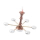 thumbnail image 2 of Lámpara Colgante De Techo A Escala 1:87 Para Diseño De Casa De Muñecas Decoración Micro Paisaje Bronce Plata, 2 of 3