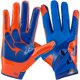 thumbnail image 1 of Guantes de Fútbol Americano Grip Boost Peace 6.0 Boost+ (Azul/Naranja/Azul) Talla Grande, 1 of 4