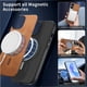 thumbnail image 5 of Magnetic Slim Case for Honor X50i with Camera Guard & Anti-Scratch Back Brown, 5 of 6
