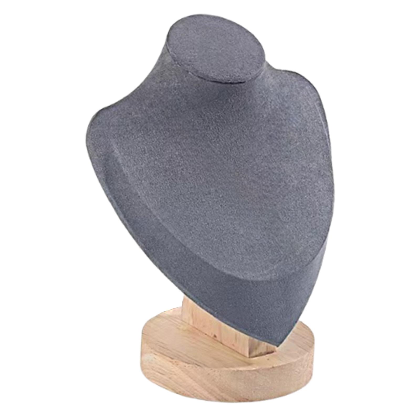 Ioensy - Busto De Joyería Con Cadena Y Collar Para Exhibición De Vanidad Y Espacio Comercial.