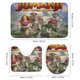 thumbnail image 3 of Juego de Cortina de Ducha 4 Piezas Jumanji Desmarcar, 3 of 6