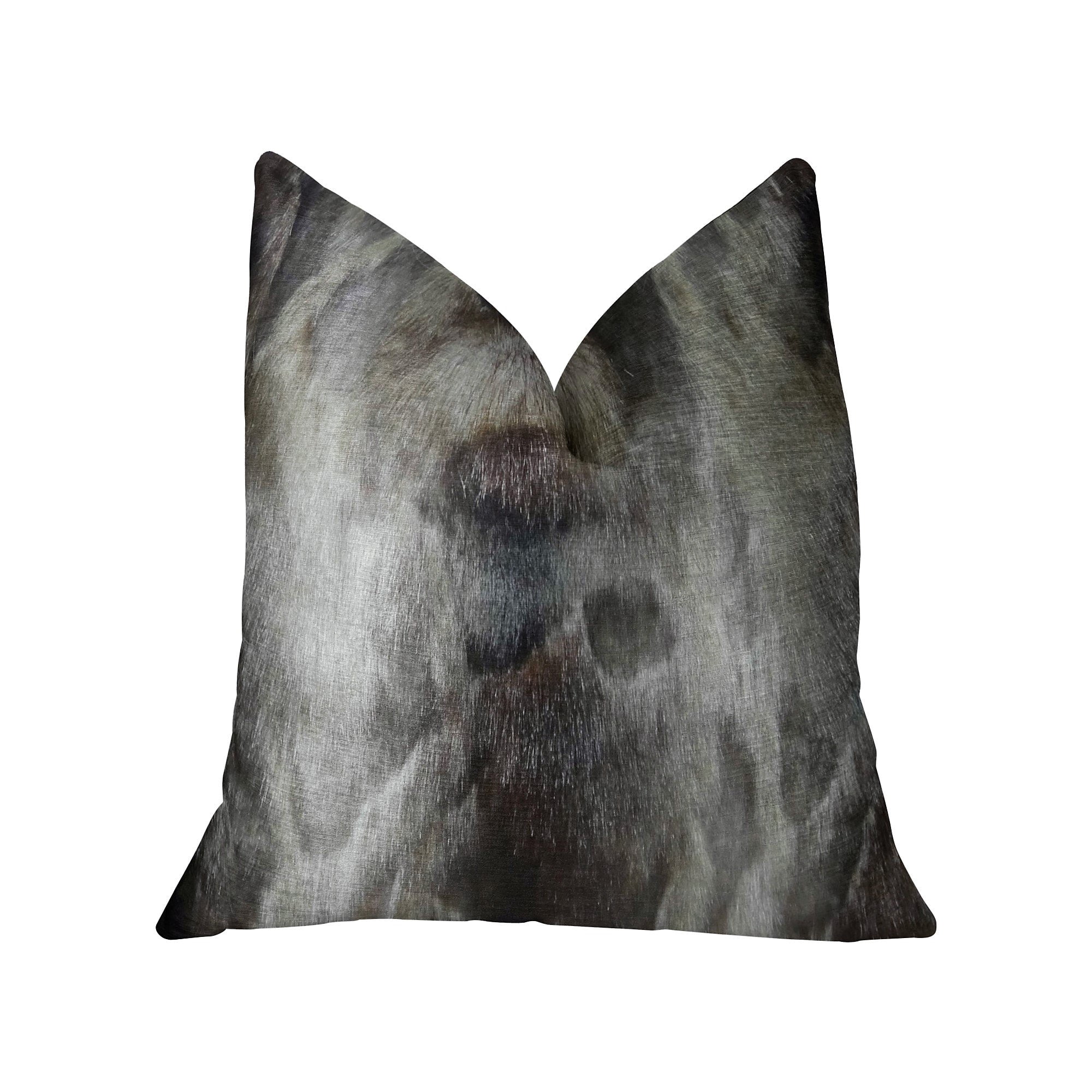 Almohada Plutus Brands Plutus Dusty Ash Hecha A Mano, Lujosa, 50 X 75 Cm