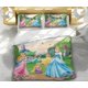 thumbnail image 2 of Cartoon Princess Theme 3 Piece Duvet Cover Bedding Set with 1 Duvet Cover + 2 Pillow Cases, 2 of 5