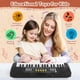 thumbnail image 3 of Piano de teclado M SANMERSEN de 37 teclas para niños de 3 a 6 años con micrófono, 3 of 3